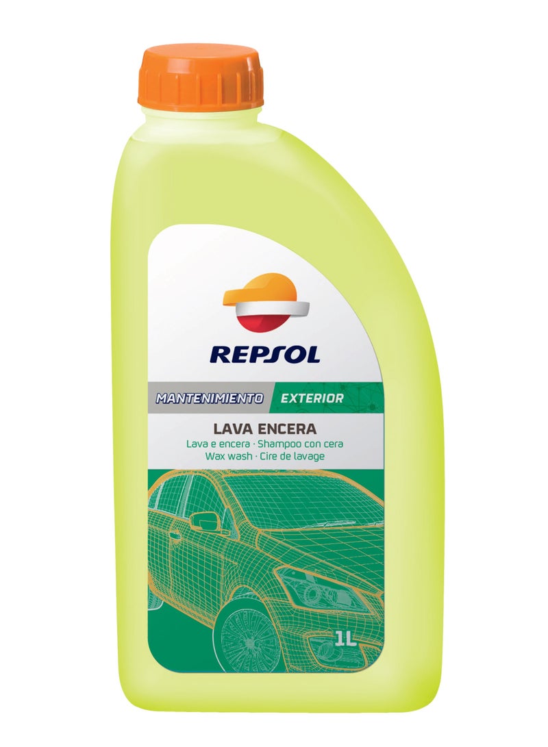 Repsol Shampoo Wax Wash - Motorcycle - Cars - 1 L