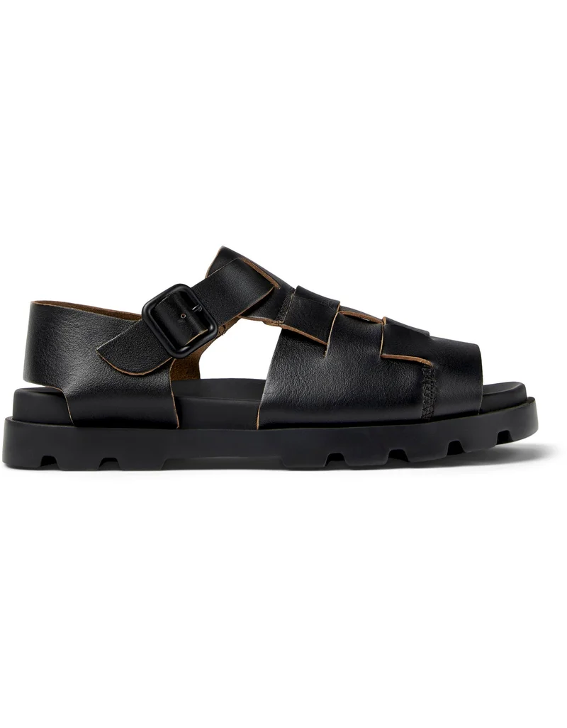 Brutus Sandal, Women Sandal, Black