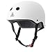 Triple Eight Triple Eight The Certified Sweatsaver Helmet for Skateboarding, BMX, and Roller Skating, White Rubber, Small/Medium  - Image 2