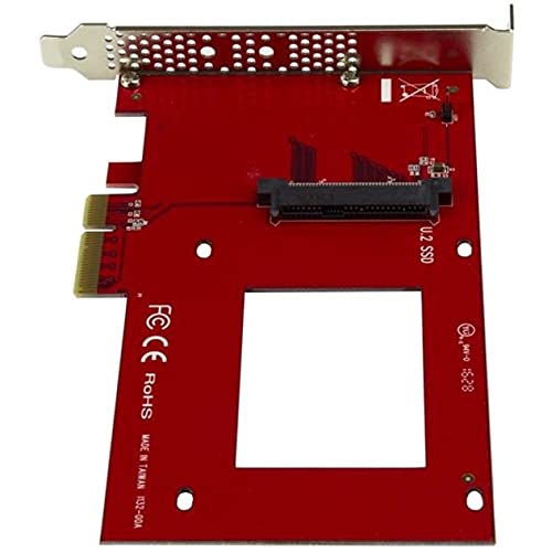 StarTech.com U.2 to PCIe Adapter - x4 PCIe - For 2.5" U.2 NVMe SSD - SFF-8639 PCIe Adapter - U.2 SSD - PCIe SSD - U.2 drive , TAA (PEX4SFF8639) - Image 3