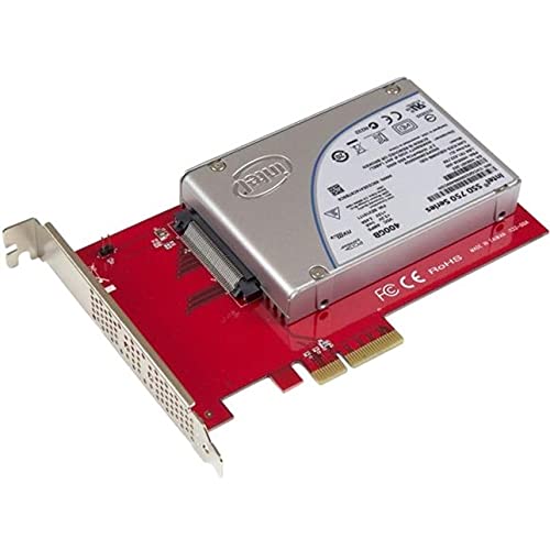 StarTech.com U.2 to PCIe Adapter - x4 PCIe - For 2.5" U.2 NVMe SSD - SFF-8639 PCIe Adapter - U.2 SSD - PCIe SSD - U.2 drive , TAA (PEX4SFF8639) - Image 5