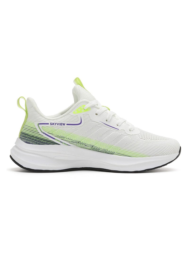 Sky View Sky View Men's Colorblock Sneakers Wide Walking Shoes Lightweight Slip on Sneakers Breathable Wide Athletic Running Shoes For Men  - Image 2