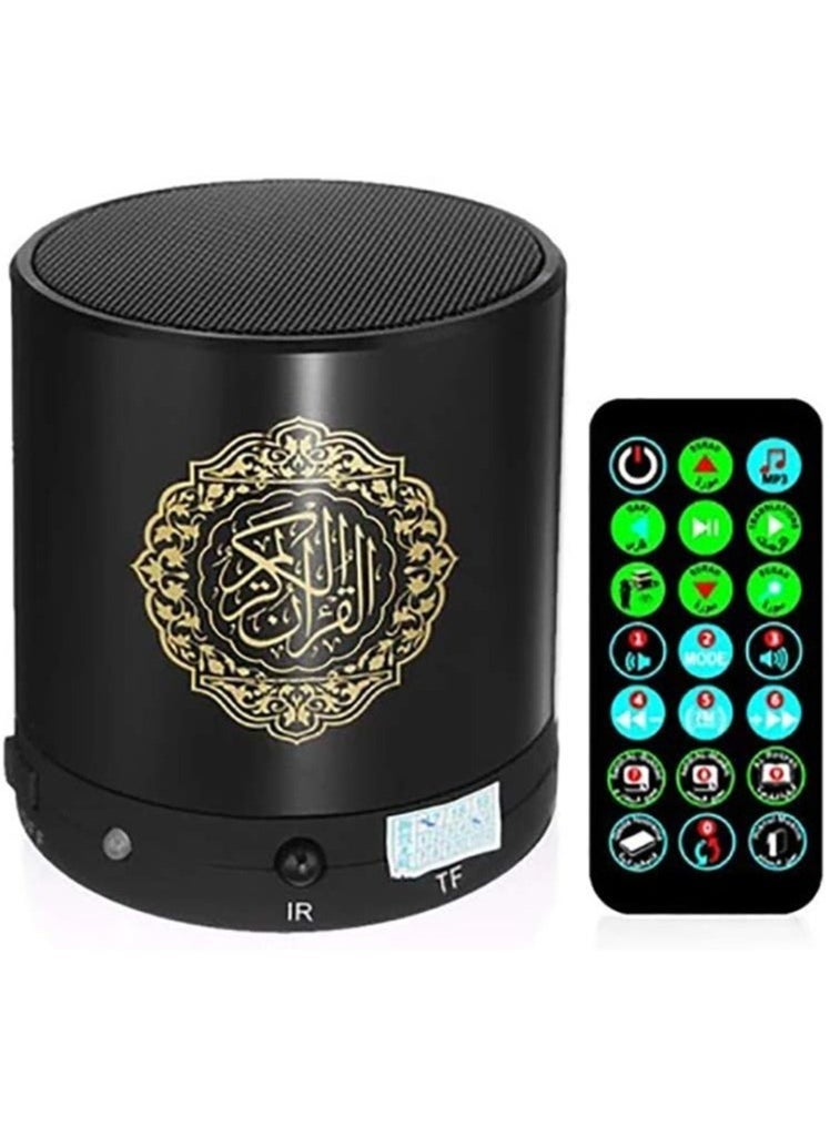 Portable Quran Speaker MP3 Player – 8GB Storage, TF Card Support, FM Radio, with Remote Control for Easy Navigation - Image 2