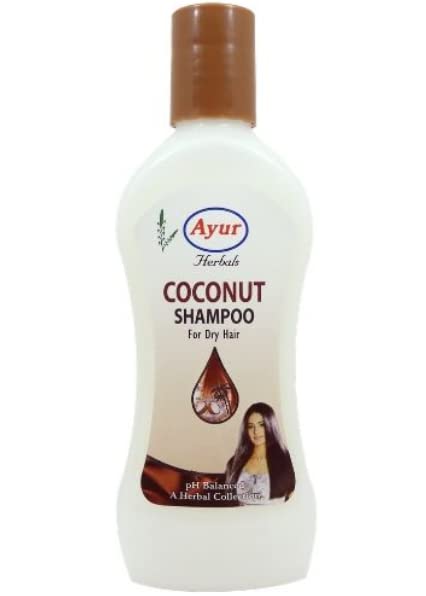 Ayur Herbals Coconut Shampoo for dry hair 1000ml - Image 5