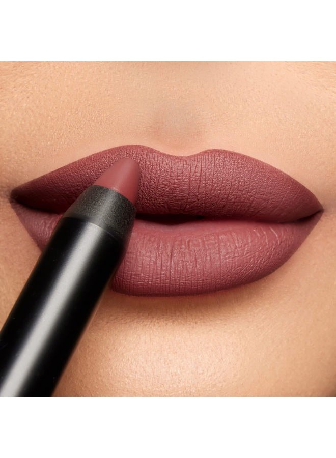 K7L Dark Purple Lipstick Crayon - Matte - Retrogrape - Image 1