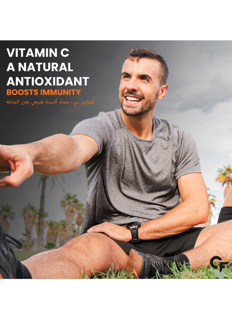 CARBAMIDE FORTE Vitamin C 1000mg  Effervescent Tablets - Orange Flavour  - Image 5