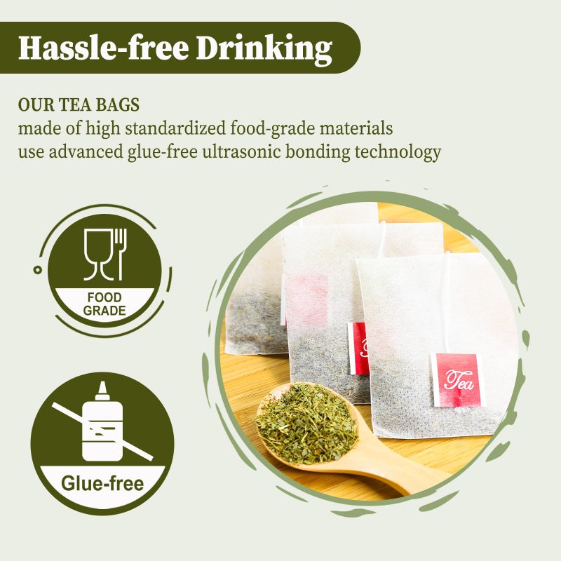 FullChea - Natural Eucalyptus Tea Bag 30 Teabags, 1.5g/bag - Premium Hojas de Eucalipto - Non-GMO - Caffeine-free - Boost Respiratory Health - Image 3