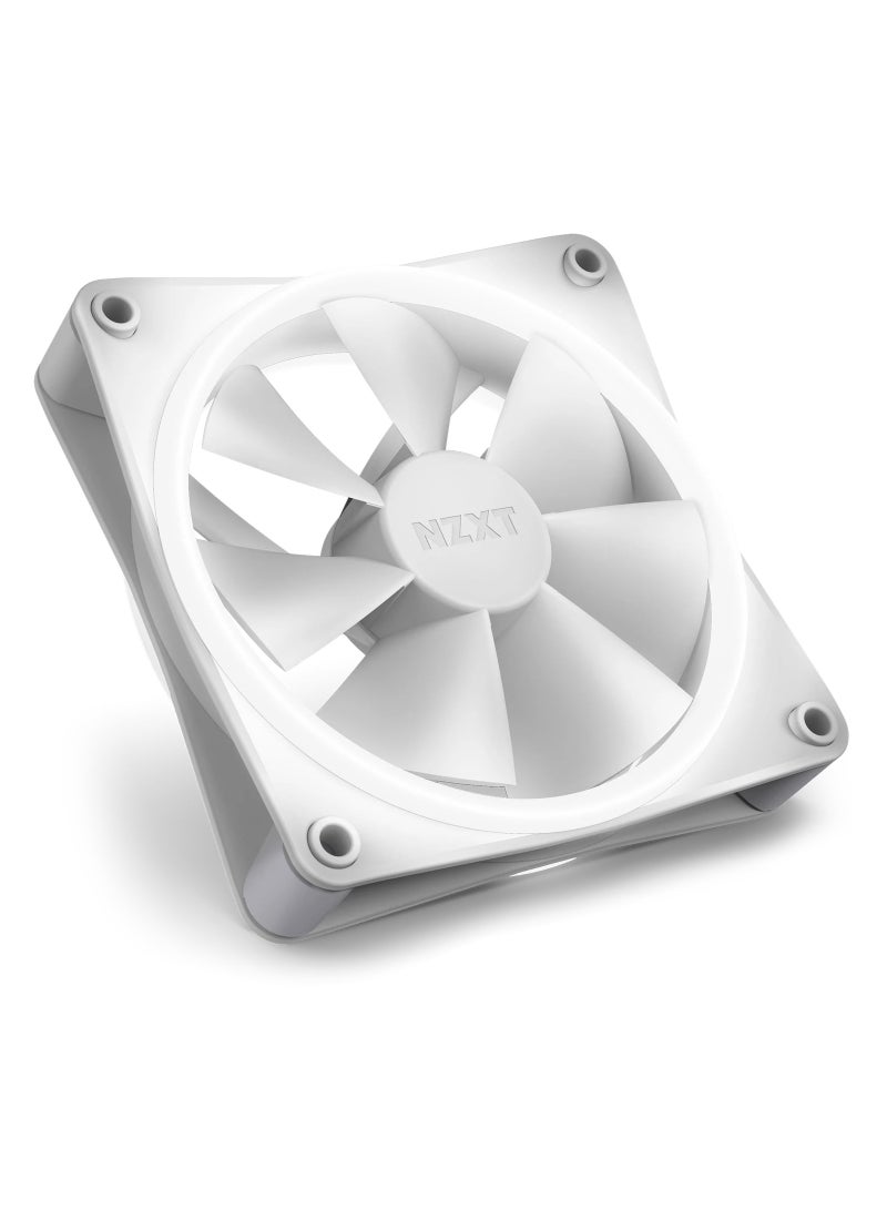 ان زد اكس تي مراوح F120 RGB DUO عبوة ثلاث قطع من إن زي إكس تي  اللون أبيض - RF-D12TF-W1 - Image 3