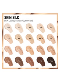 REVOLUTION Skin Silk Serum Foundation F8  - Image 4