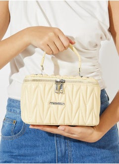 Styli Textured Zip Around Handbag  - Image 3