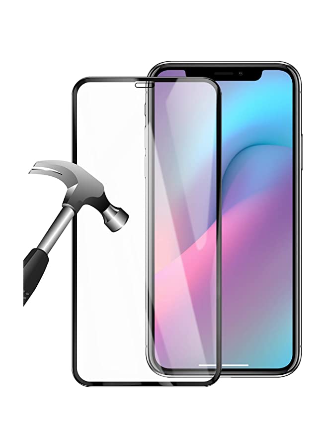 IAF Screen Protector for iPhone 11 [Tempered Glass], 20D 9H Anti Scratch Hardness 0.26mm Crystal HD Clear Protective Film for Apple iPhone 11 (6.1-inch) 