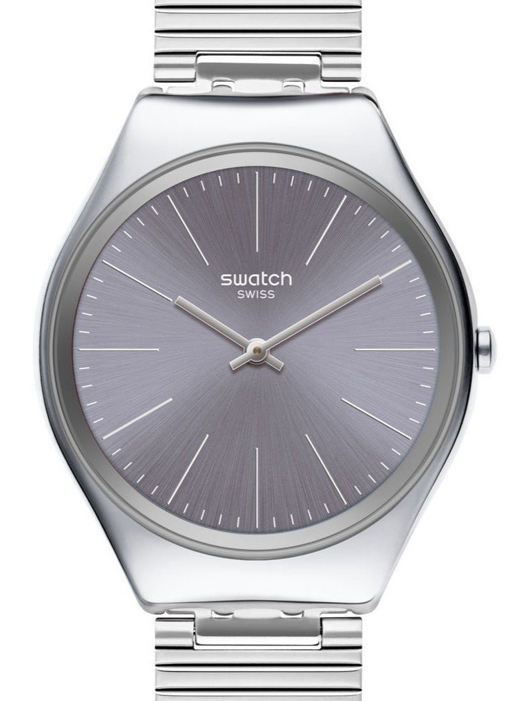 Swatch Unisex Skinsteel Quartz Movement Water Resistant Wrist Watch - 43 Mm - Image 1