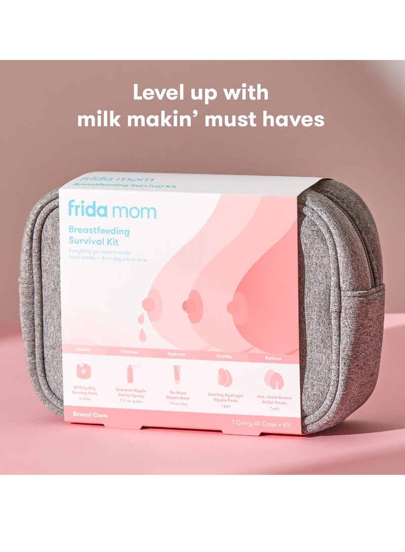 frida mom Mask For Hydration- Made With Aloe Vera, Honey, Tea Tree Oil, Cucumber To Nourish And Soothe Breast- 2 Sheet Masks  - Image 2