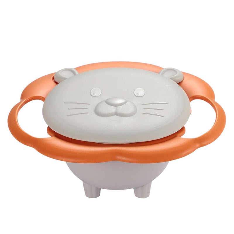 Ztl New Upgraded Gyro Bowl Magic Bowl 360° Rotation Spill Proof Snack Cups with Lid - Image 1