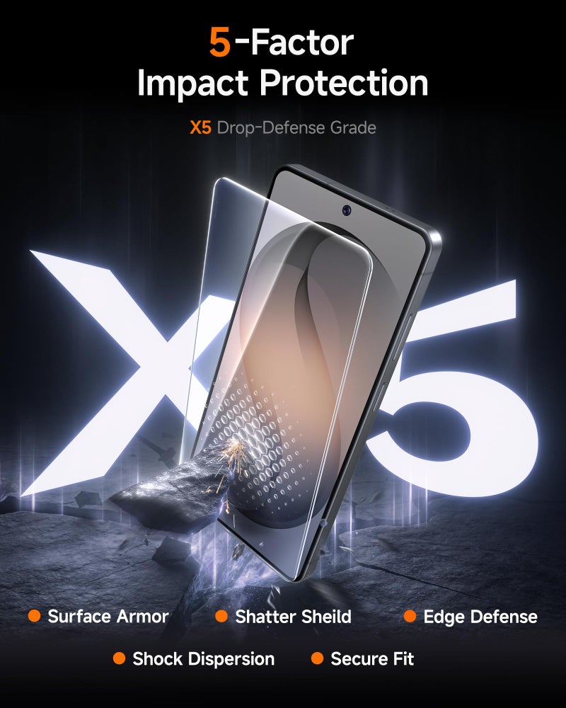SMARTDEVIL 3 Pack for Samsung Galaxy S26 Ultra Screen Protector, HD Clear Tempered Glass, 9H Scratch & Impact Resistant, Ultrasonic Fingerprint Sensor Compatible, Bubble-Free & Dust-Free - Image 4
