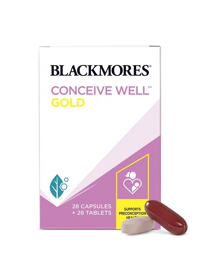 Blackmores LTD أقراص بلاكمورز كونسيف ويل جولد 28 قرصًا + 28 كبسولة  - Image 1