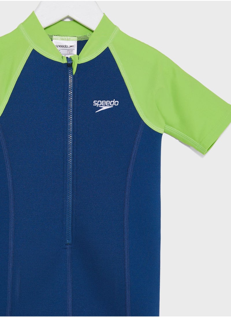 speedo - Kids Learn To Swim Essential Neoprene Suit - Image 1