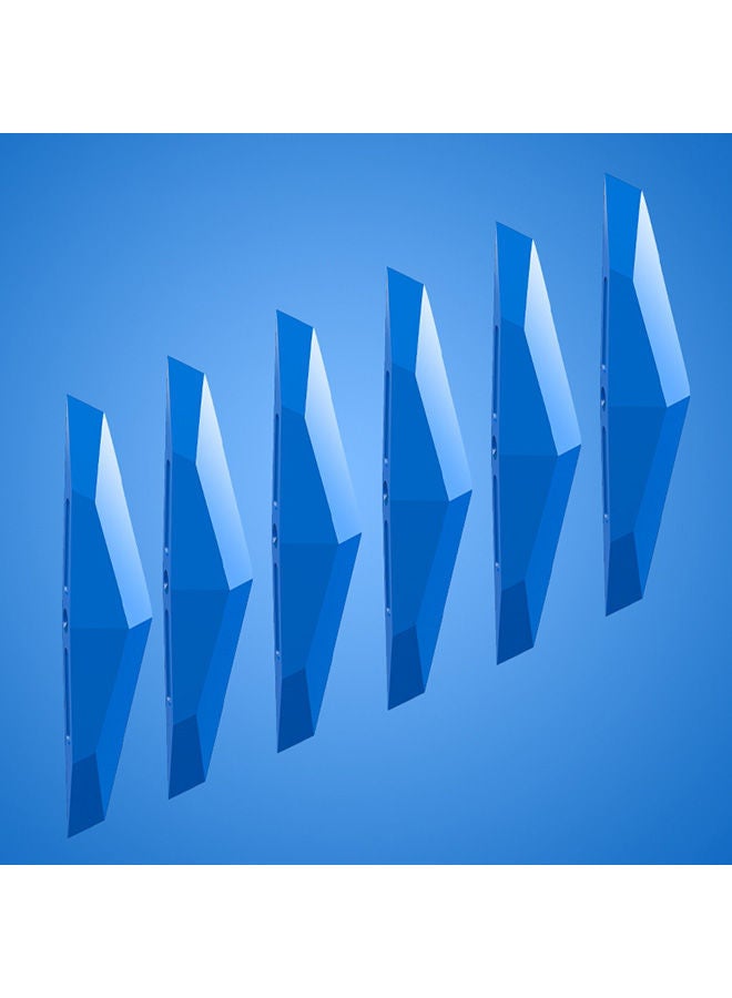 NIBEMINENT 6-Piece Universal Car Screaming Bumper Door With Rearview Mirror Anti-collision Strip Protection Guard Stickers - Image 2