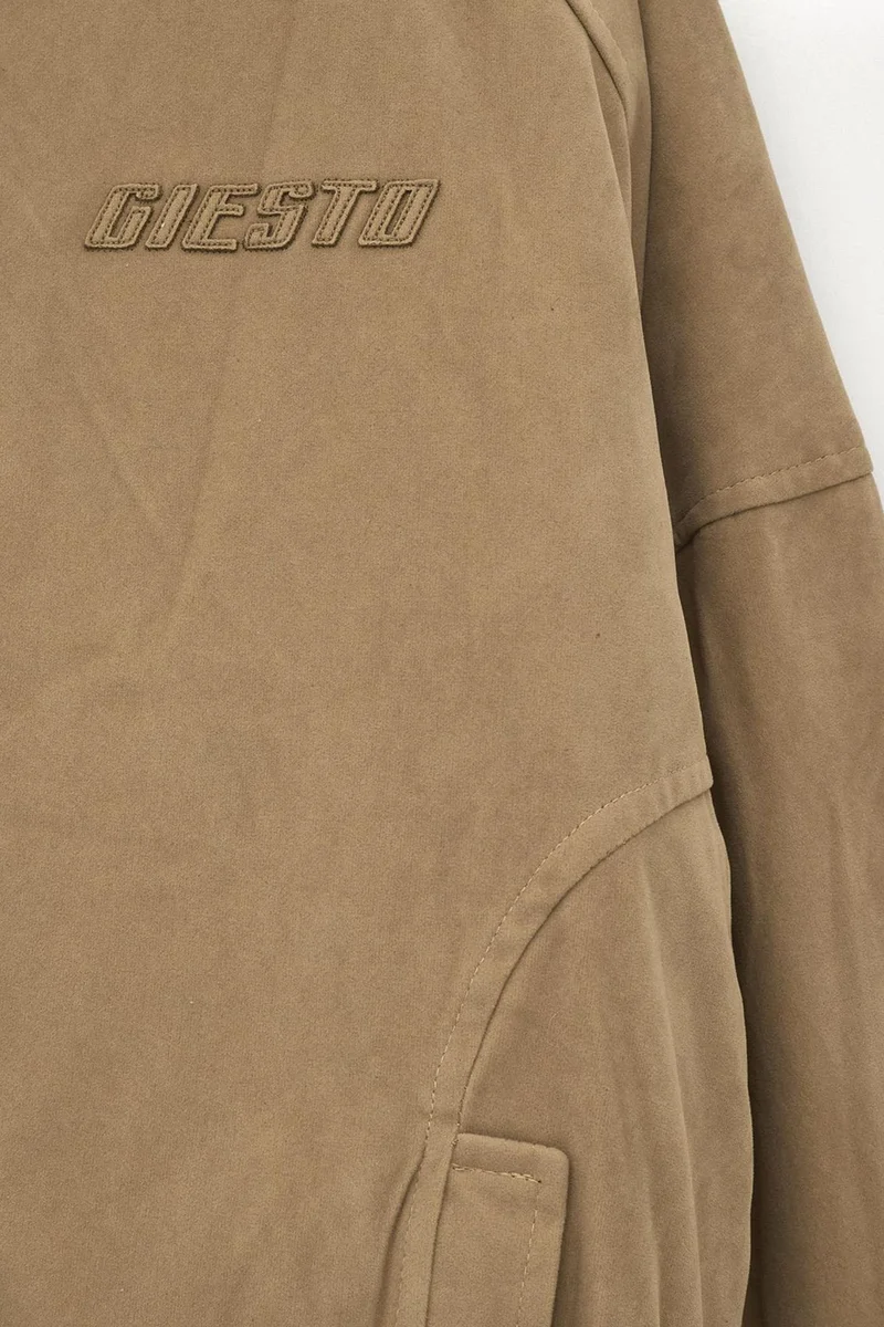 Giesto Khaki Green GIESTO Men's Waistcoat for Men | Best Price UAE