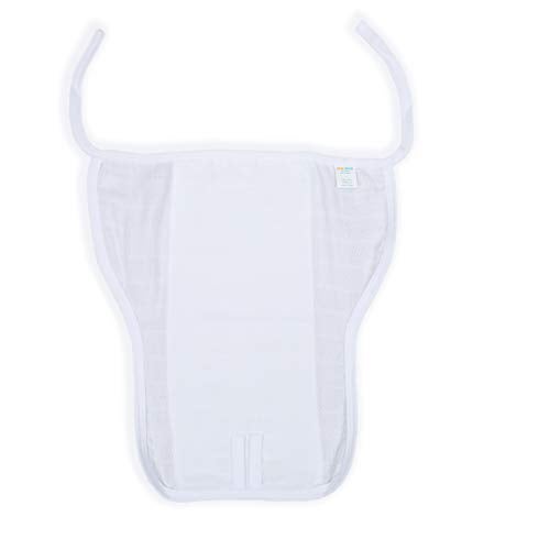 1st Step Washable and 100% Cotton Nappies (White, New Born) - Image 3