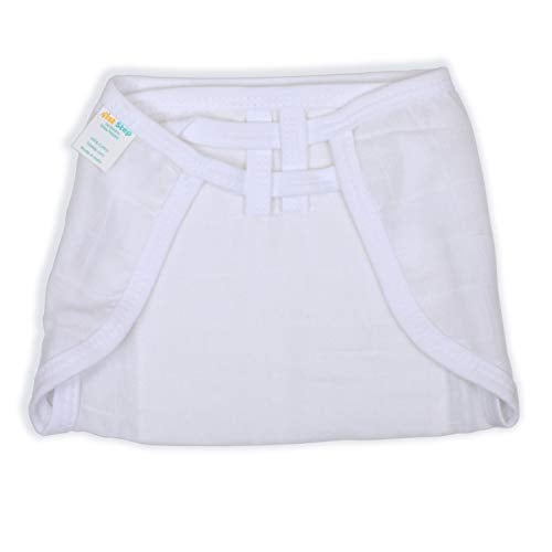 1st Step Washable and 100% Cotton Nappies (White, New Born) - Image 2