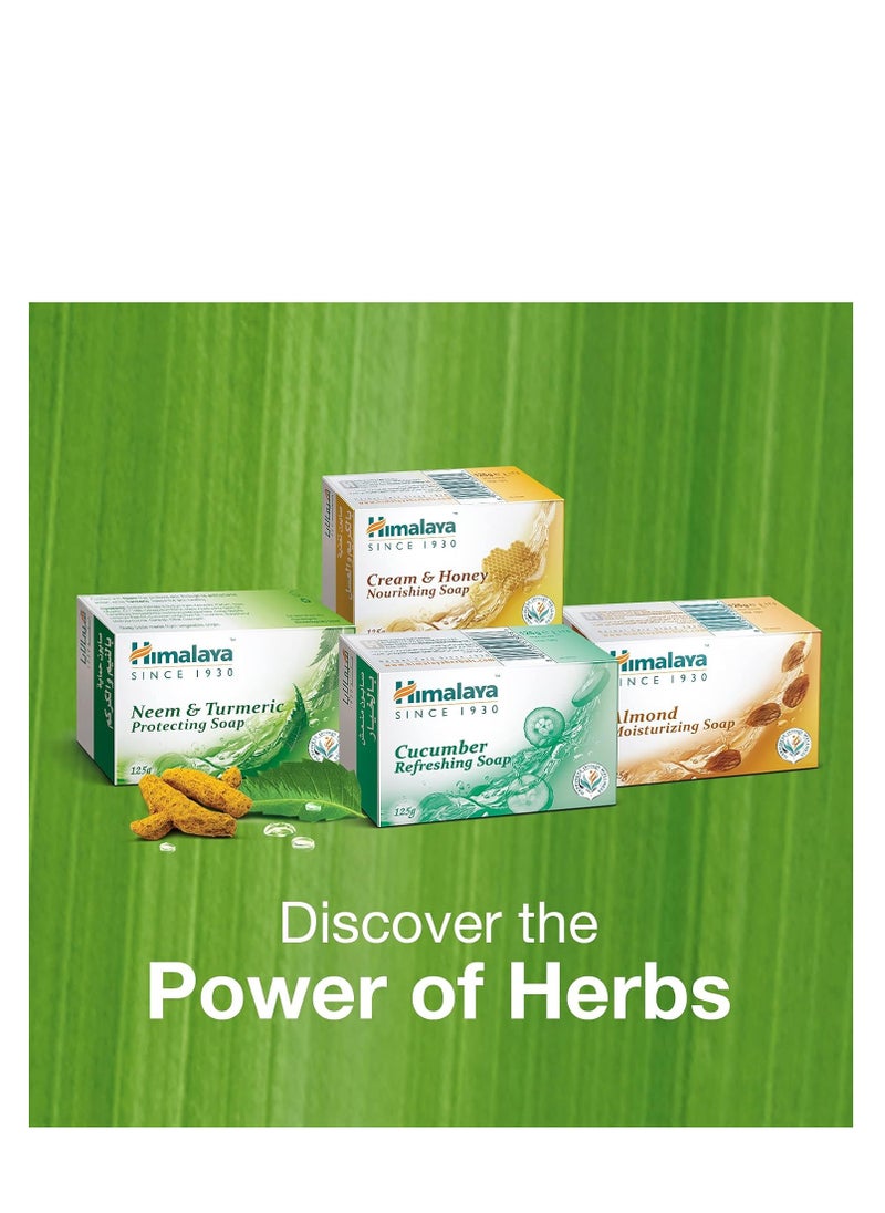 Himalaya - two piececs of Moist Almond Soap 125g - Image 1
