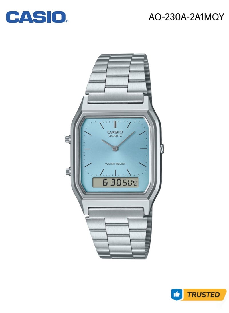 CASIO VINTAGE UNISEX WATCH AQ-230A-2A1MQYDF