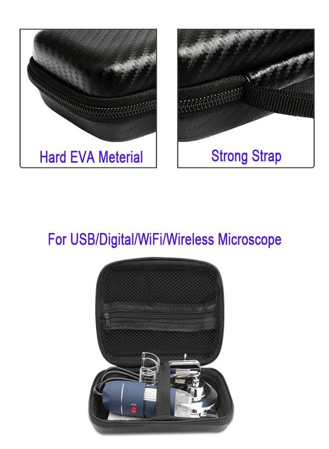 Ninyoon Original USB Microscope Carrying Case Bag WiFi & USB Digital Microscope, Also Compatible with Other Brands Handheld Scope - Image 2