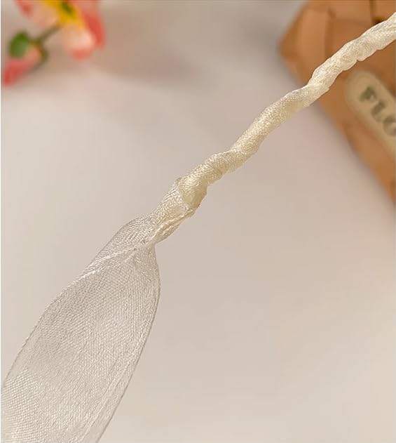 Headband Hair Accessories for Women Girls Fashion Flower Girl Headbandswith Tassels Hairband Flower Headwear with Pearl Beads Pink