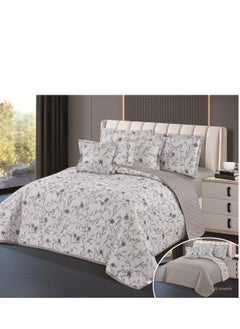 Horse Floral compressed double quilt set, 6 pieces, size 230 * 250 cm 