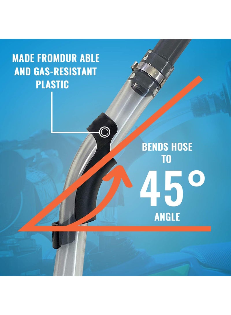 SOLARAE Hose Bender for Racing Fuel Tanks 2 Pack, Gas Cans, Utility Containers, Hose Benders Compatible with VP, Sportsman, Rural King Jugs to Bend Hose, Provides the Ideal Bend for Your Fuel Hose - Image 3