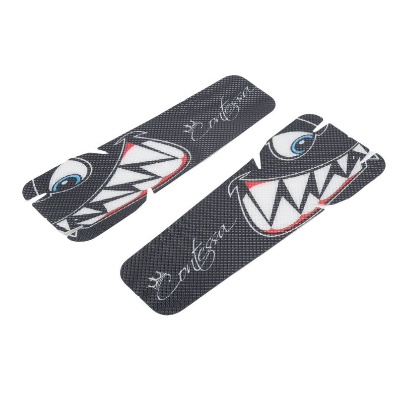 ENLEE Bike Crank Protectors Lightweight High Strength Protection for Mountain Road Bike Cranks - Scratch Guard Anti Scratch Bike Stickers with Sturdy Adhesive for Easy Install No Residue Removal - Image 4