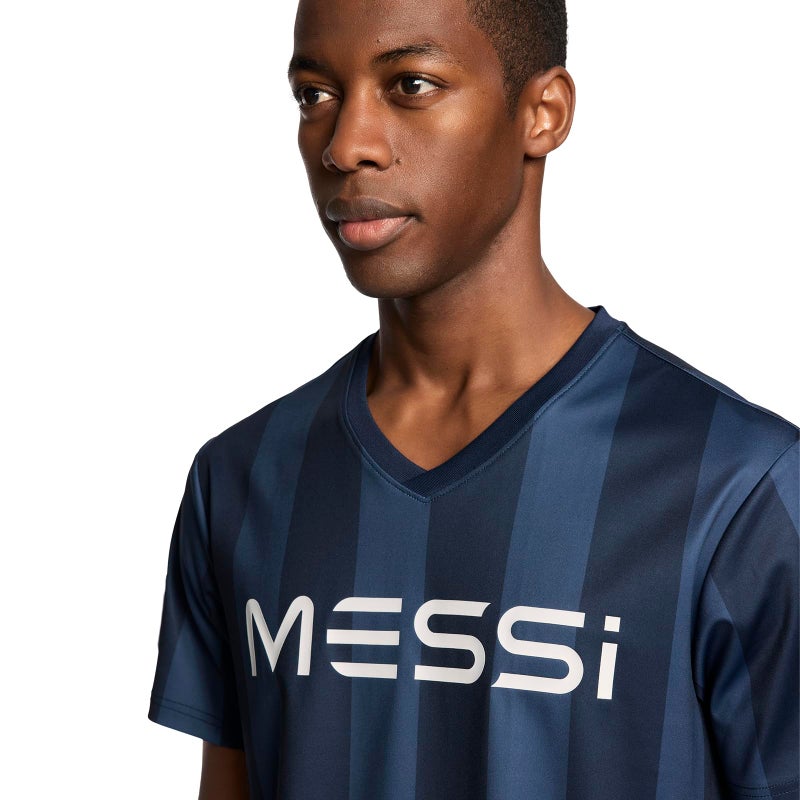 Messi Men's Heatwave V-Neck Tee, Lifestyle Short Sleeve T-Shirt, Standard Fit with Graphic - Image 4