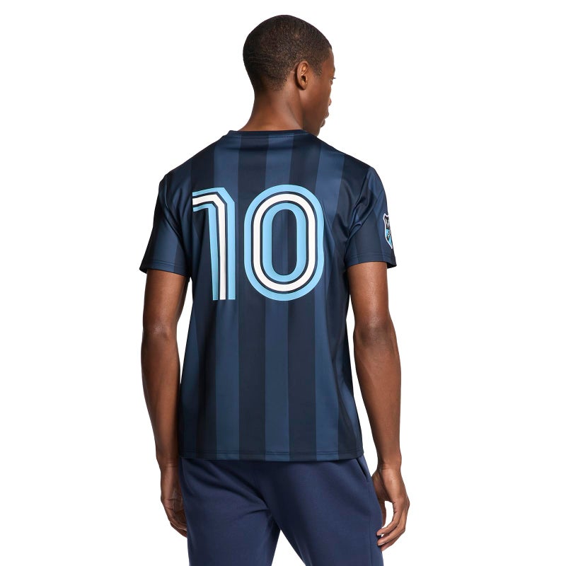 Messi Men's Heatwave V-Neck Tee, Lifestyle Short Sleeve T-Shirt, Standard Fit with Graphic - Image 3