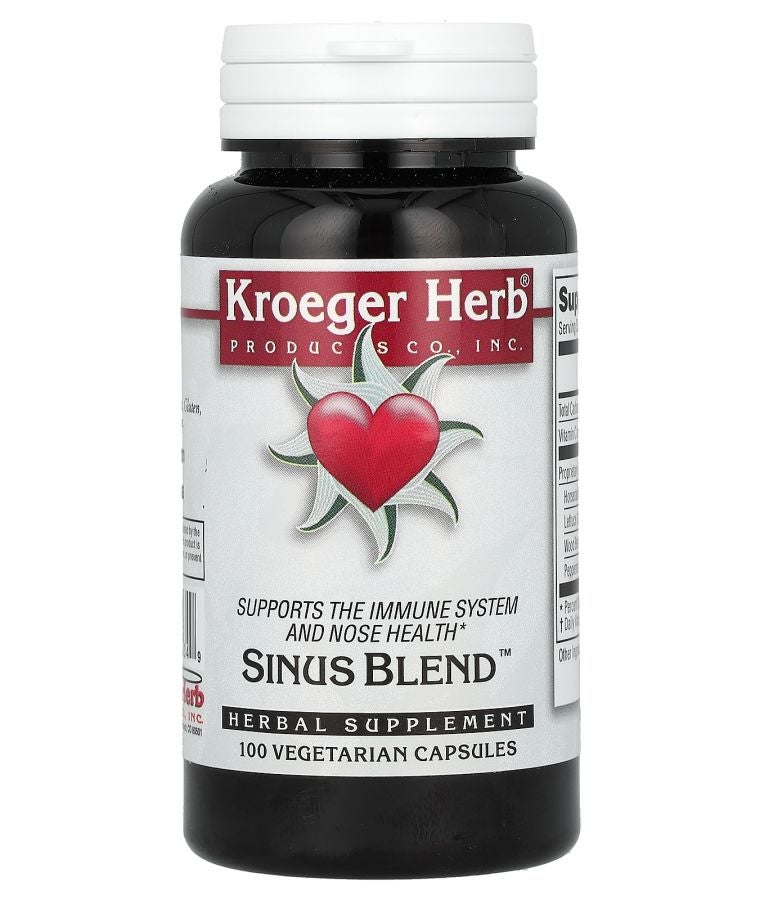 Kroeger Herb Co Sinus Blend 100 Vegetarian Capsules