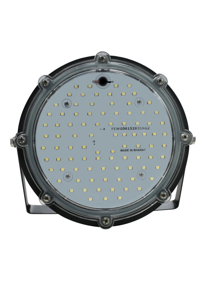 Forus 50W LED Well Glass Light - Cool White | High Bay LED Light for Warehouse, Factory, Shed & Industrial Use | Hanging Commercial Light with 5 Years Warranty | Energy-Efficient Shop Light - 1PC - Image 1