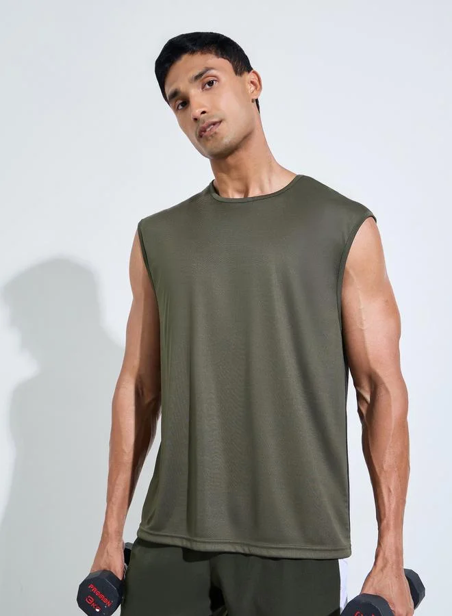 Styli Men Oversized Color Block Tank