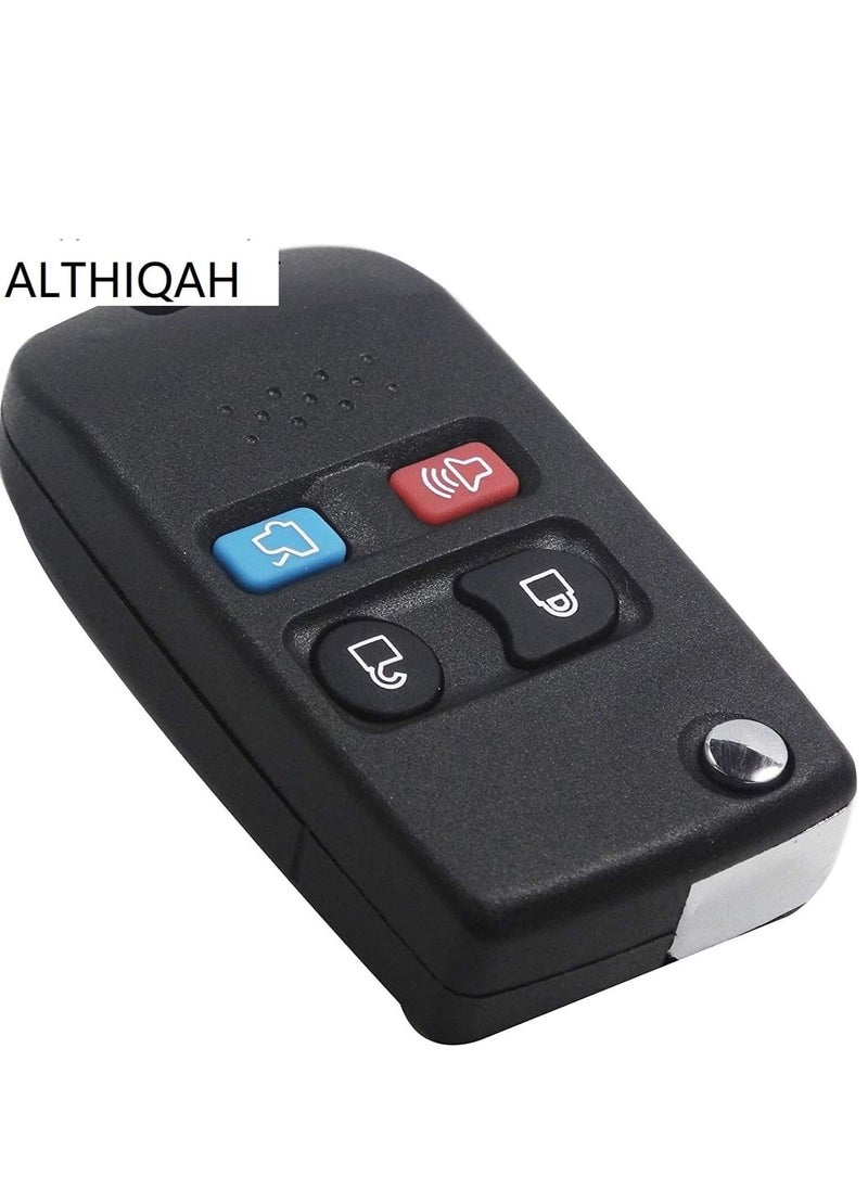 althiqahkey - 4BTN Modified 4 Buttons Folding Remote Key Flip Shell For Ford Crown Victoria Escape Expedition Explorer Explorer Sport - Image 1