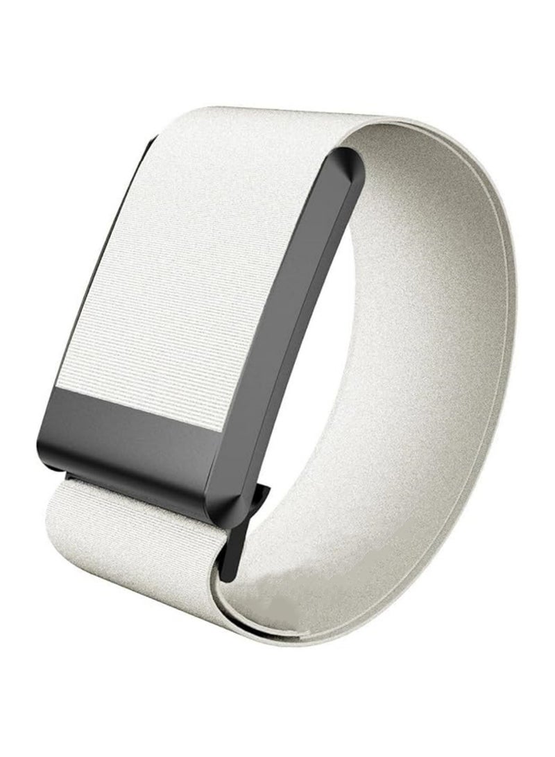 Aookay Wristband - Replacement Fast-Drying Nylon Band Compatible with WHOOP 4.0 - Stylish & Affordable Replacement Strap - Breathable Band Strap Including U Shape Connector (Light Gray) - Image 1