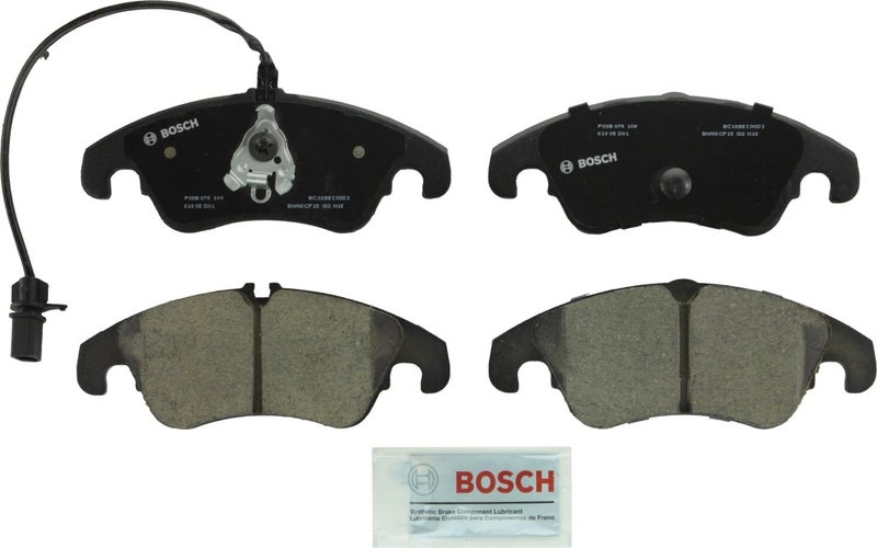 BOSCH BC1322 QuietCast Premium Ceramic Disc Brake Pad Set for Select Audi and Mercedes-Benz Models - Image 1