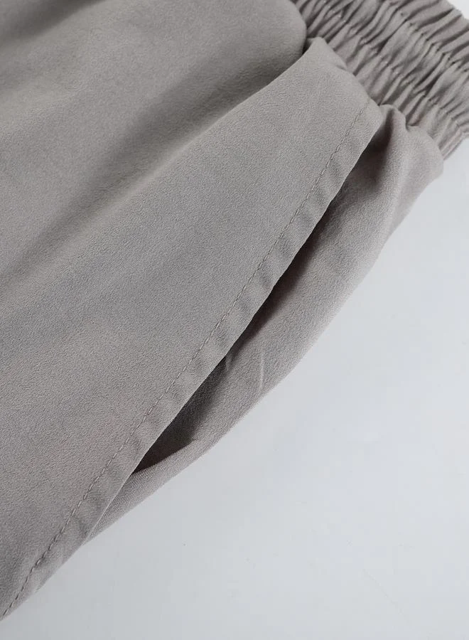 Take Two Take Two Solid Pocket Detail Shirt and Shorts Co-Ords