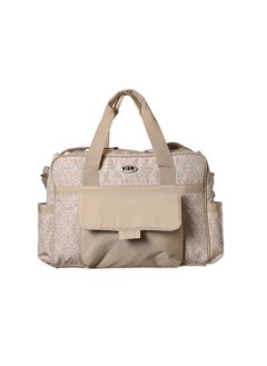 Kiko Luxury Mamy Diaper Bag - Beige  - Image 1