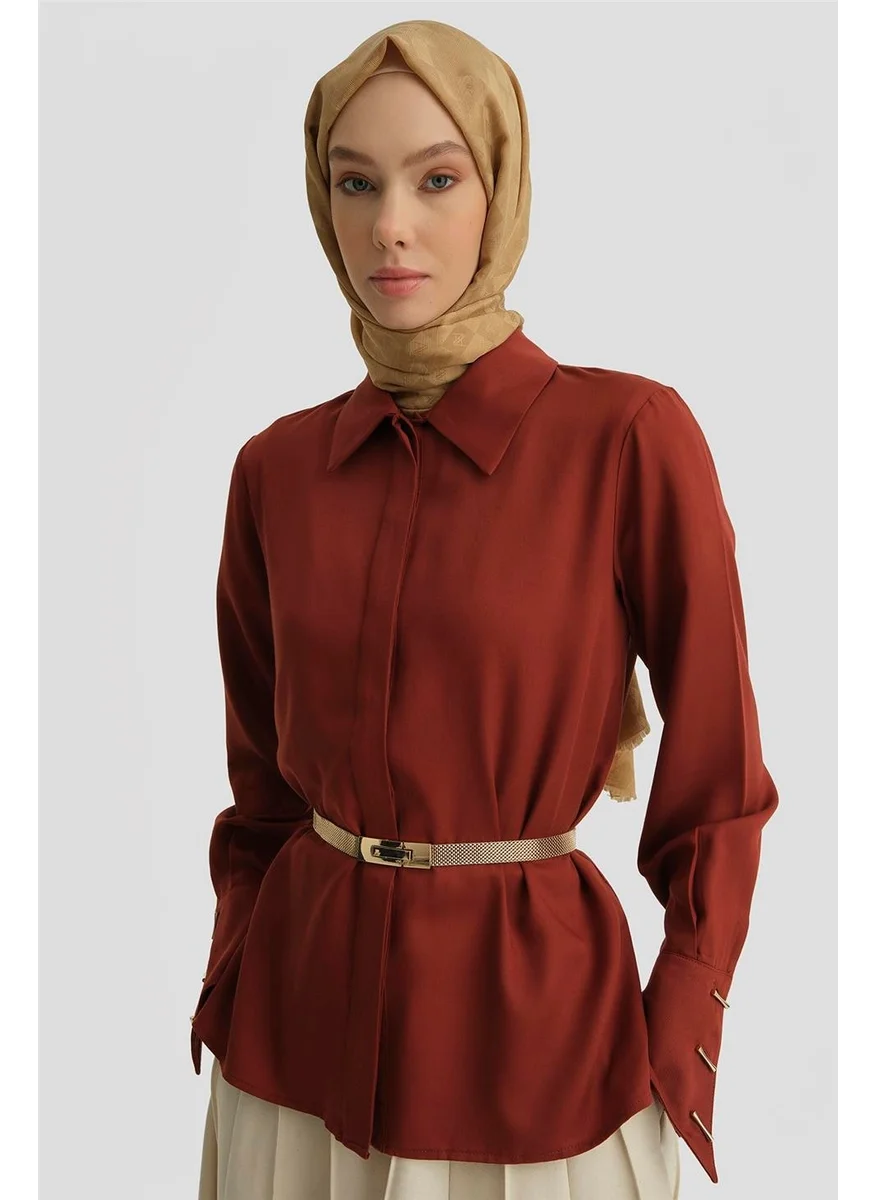 ARMINE Shirt 25Y3720 Dark Red