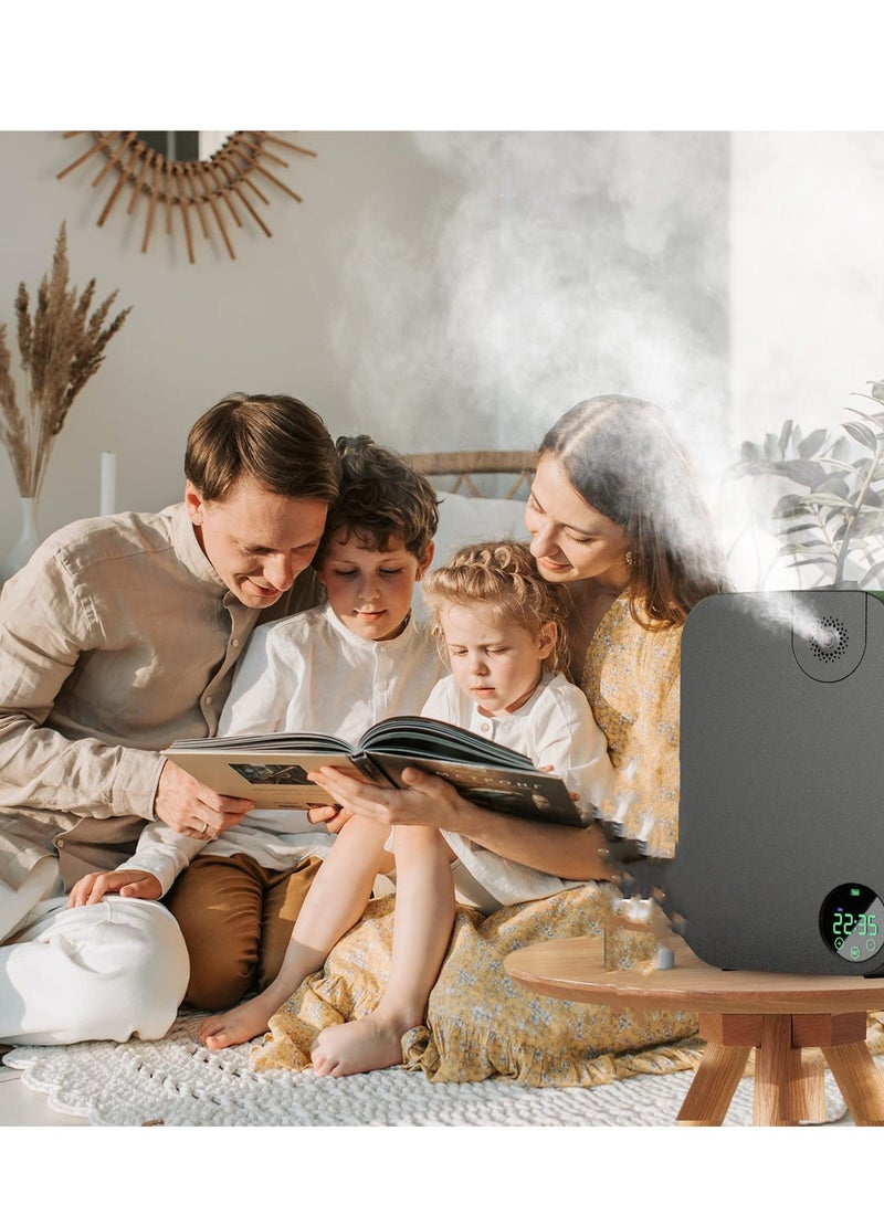 Scent Air Machine, Professional Fragrance Nebulizing Diffusion System, LCD Touch Panel, Waterless Aromatherapy Diffuser Cover Up to 3000 sq ft. Noiseu003c35dba. Cycle Timing Mode - Image 3