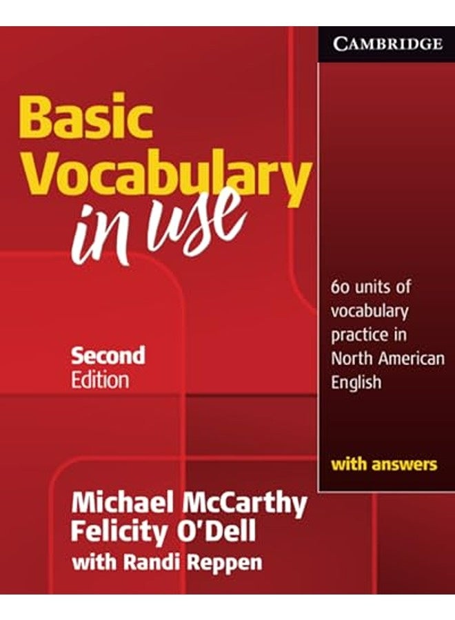 Vocabulary In Use Basic Students Book With Answers By McCarthy, Michael - O'Dell, Felicity - Reppen, Randi Paperback