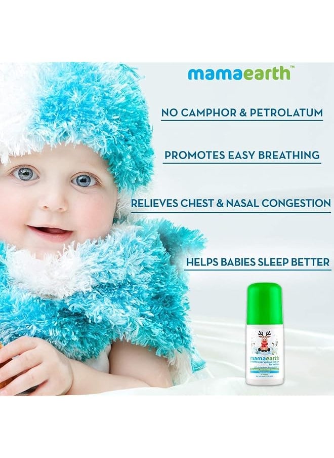 Mamaearth - Breathe Easy Vapor Roll On For Babies 3+ Months 40 Ml - Image 1