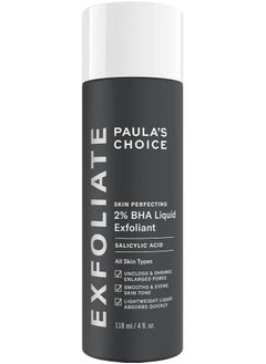 Paulas Choice SKIN PERFECTING 2% BHA Liquid Salicylic Acid Exfoliant--Facial Exfoliant for Blackheads, Enlarged Pores, Wrinkles & Fine Lines - 118ml