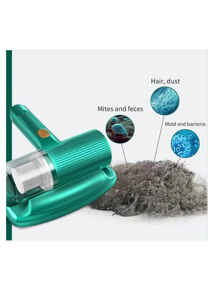 Dreamzon USB Household Wireless UV Mite Removal Vacuum Cleaner 200 ml 300 W PSFC-33 Green  - Image 2