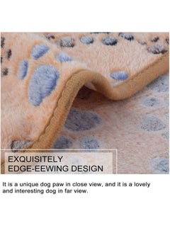 SUNLAND Premium Flannel Pet Blanket Super Soft Warm Sleep Mat Cute Paw Print Pet Blanket for Cats,Puppy,Small Medium Large Dog 30 Inch x 40 Inch - pzsku/Z34AD39EF94268FC504CDZ/45/_/1737032098/cb7287f1-8355-473e-ae52-2a6ff664b05b