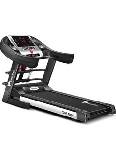 PowerMax Fitness Fitness Tdm-100M (4Hp Peak) Multi-Function Treadmill For Home Use With Massager 【Max User Wt. 105Kg | 6 Level Incline | Top Speed:14.8 Km/Hr | Spring Resistance】  - Image 1